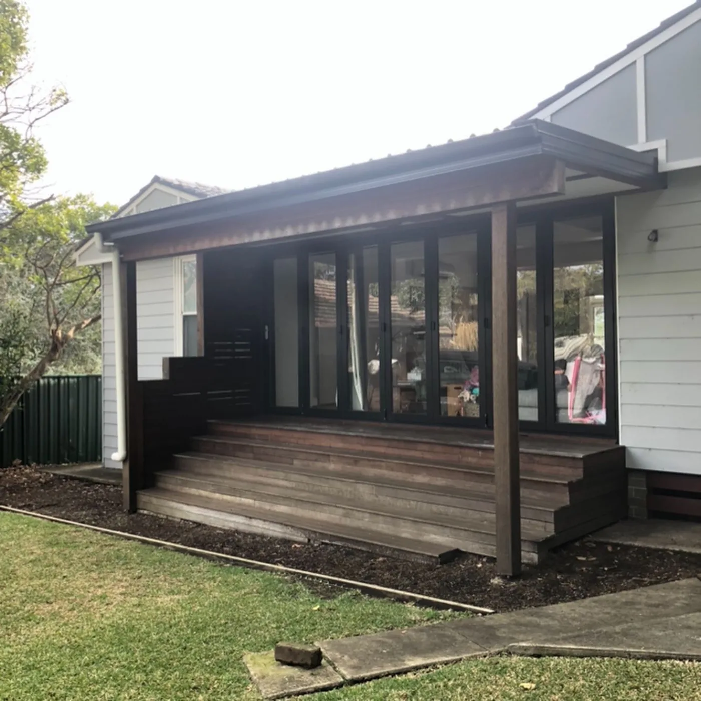 Timber work on an Illawarra home